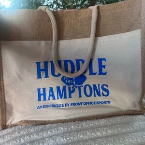 Huddle in the Hamptons Canvas Tote Bag